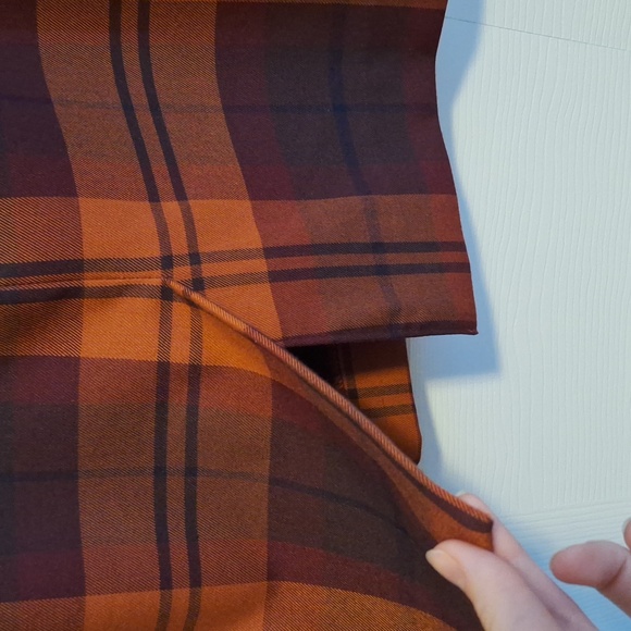 Plaid pencil skirt - Picture 5 of 9